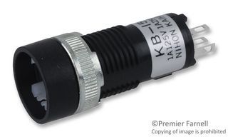 SPDT Illuminated Pushbutton Switch, 1A 250VAC, Panel Mount, Solder