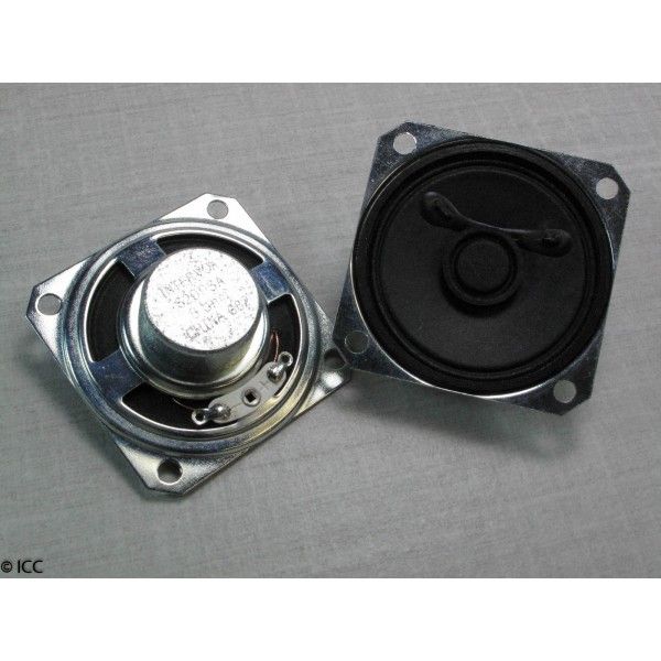 Speaker, Square;  5000Hz;  Miniature;  66mmDia.x21mmD;  9.92g