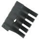 Heat Sink Passive TO-220 Horizontal Screw Mount Aluminum 16.7°C/W Black Anodized