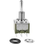 DPDT Toggle Switch, 6A 250VAC, Solder Lug, Panel Mount