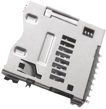 Memory Card Connector, PJS 008-2000-0, Yamaichi Electronics