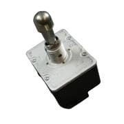 4PDT Toggle Switch, 20A 277VAC, Screw Term, Panel Mount