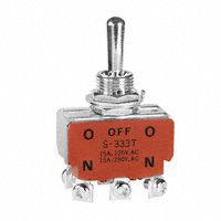 Toggle Switch 3PDT 20A 125VAC On-Off-On Screw