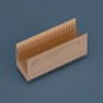 Conn Hard Metric HDR 110 POS 2mm Press Fit ST Thru-Hole Tray