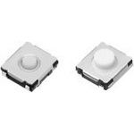 Tactile Switch SMD SPST-NO 15VDC 20mA 1.6N White