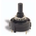 Rotary Switch, SP4T, 2.5A, 125V, Silver Contacts