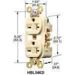 Recept, 20A 250V Duplex