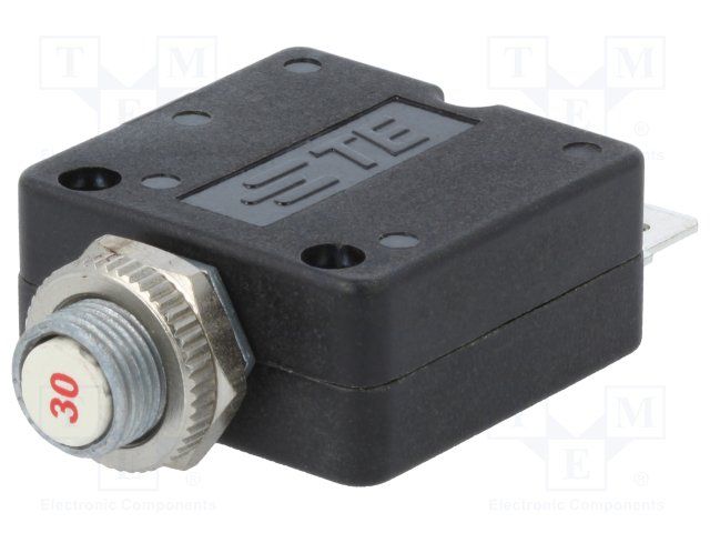 Thermal Circuit Breaker 1 Pole 30A 250VAC/50VDC