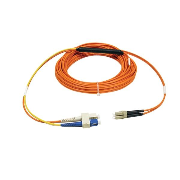 Cable Assembly Duplex 1m LC to SC 2 to 2 POS M-M