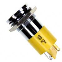 INDICATOR 110V 22MM FLUSH YELLOW