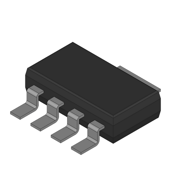 800-mA, low-dropout voltage regulator with enable &amp; sense 5-SOT-223 -40 to 125