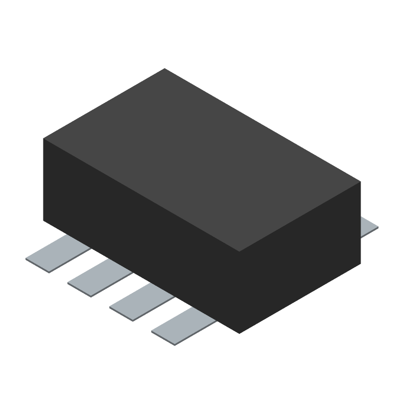 4PDT SPST Rotary Slide DIP Switch, 100mA 30VDC, SMD Gull Wing