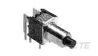 Switch Push Button N.O./N.C. DPST Round Plunger 20VAC 20VDC 0.4VA Momentary Contact Thru-Hole PC Pins Bulk