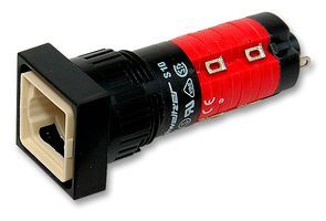 SCHWEITZER         0041-2362             Industrial Pushbutton Switch, 10 Series, DPDT, Solder, 5 A, 250 V