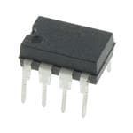 1Kb MICROWIRE EEPROM, 128x8, 250ns, 5.5V, PDIP