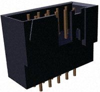 26 Pos 2.54mm RA Solder Header, Male Pin, Gold Plated