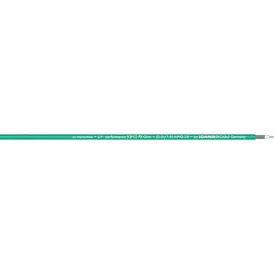 AV cable 1 x 0.08 mm² Green Sommer Cable