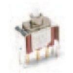 SPDT Momentary Pushbutton Switch, 1A 120VAC/28VDC, PC Pins, Thru-Hole