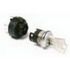 Switch Key Lock SP3T 45° Flat Key 20VAC 20VDC 0.4VA Solder Lug Panel Mount