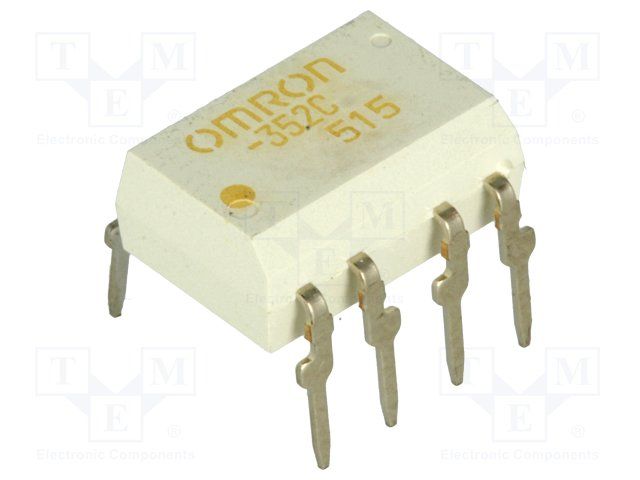 SSR Relay SPST-NO 350V 120mA DC Input DIP