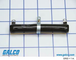 Wirewound Resistors 50watt 25ohm 10% Tubular Ceramic