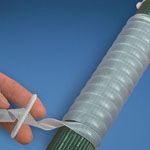 Non-Heat Shrink Tubing and Sleeves Spiral Wrap .25" (6.3mm) x 50' Teflon