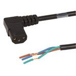 PWR CORD,3C,910,BLACK,910PLG UNSHIELDED,18AWG,SJT,PIGTAIL