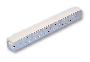 DISTRIBUTION BOARD, 6WAY, 13A, WHITE