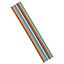 16C 28AWG Flat Ribbon Cable, 300V, 105C, UL, Multi-Color