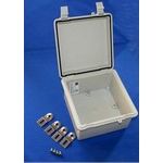 BOX ABS GRAY 10.63L X 3.93W