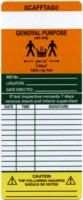 Signs & Labels Orange Scaffold Tag Inserts