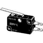 Snap Action Switch SPST Hinge Lever Solder 0.25A 100VDC
