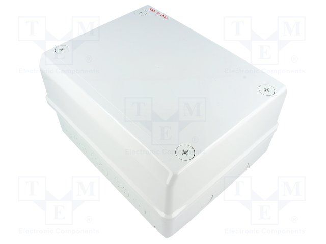 ABB 12812 Enclosure, IP65, Junction Box, 220 mm, 275 mm, 140 mm, PC (Polycarbonate), Grey