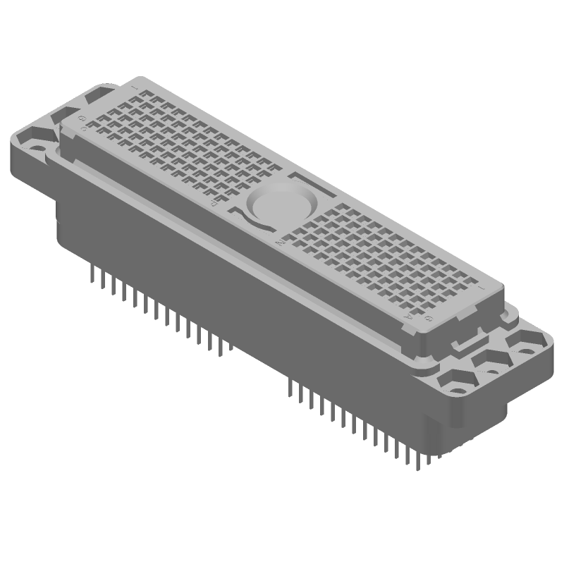 Rectangular Connector, 156 Pos, 2.54mm, ZIF, Solder, Wire-to-Board