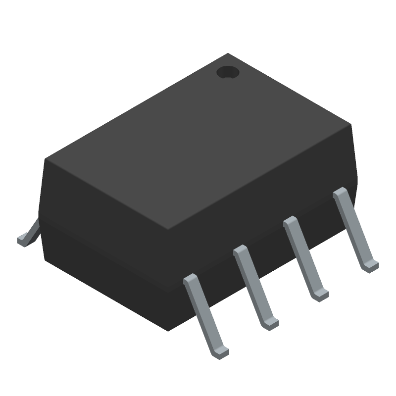 10Mbps Unidirectional Optocoupler, SMD, 1-Ch, 50mA