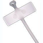 THOMAS & BETTS TY51M Cable Tie, Nylon 6.6 (Polyamide 6.6), Natural, 92 mm, 2.4 mm, 16 mm, 18 lb