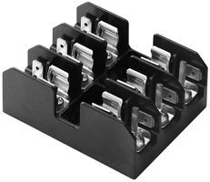 2-Pole 30A 600V Fuse Block, Quick Connect