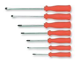 DURATOOL         GS-6900            SCREWDRIVER SET, SLOT/PHI, 7PC