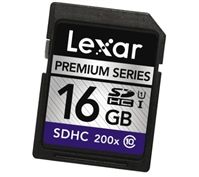 Lexar 16 GB SDHC Memory Card
