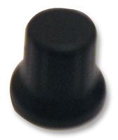 KNOB, 15.7MM, BLACK, NO LINE