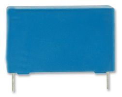 CAPACITOR, METALLIZED FILM, POLYESTER, 250 V, 0.1 uF, THROUGH HOLE MOUNT, RADIAL LEADED, LEAD FREE