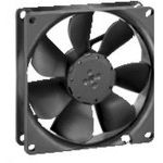 DC Axial Fan, 24V, 60CFM, 39dB, 92x92x25mm, Ball Bearing