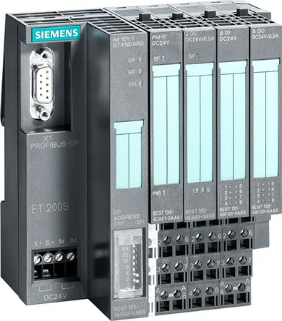 Siemens PLC I/O Module ET200S 24 V dc, 119.5 x 45 x 75 mm