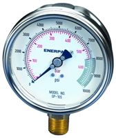 Enerpac GP10S Analogue Positive Pressure Gauge Hydraulic 700bar, Connection Size G 1/2
