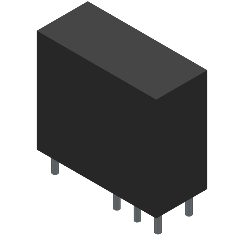 12VDC DPDT Power Relay 8A Silver Contacts