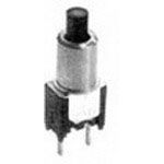 Switch Push Button N.O./N.C. SPDT Round Plunger 20VAC 20VDC 0.4VA Momentary Contact Panel Mount/Through Hole PC Pins Bulk