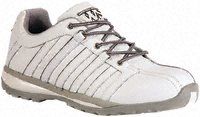Sterling Safety Wear Safety Shoes - Steel Toe Cap, White