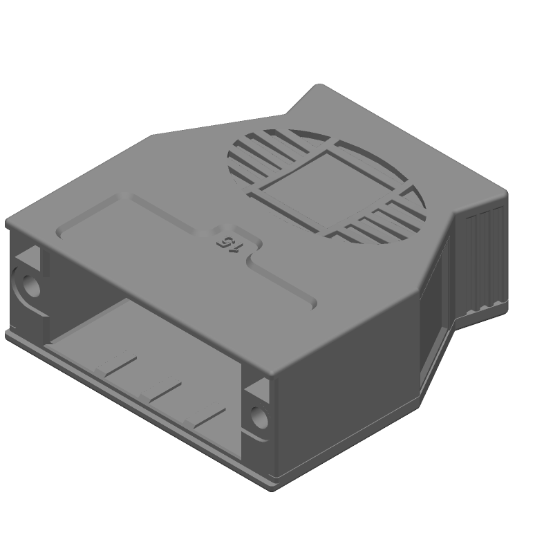 D-Sub Acces. Hood, Side entry RoHS Compliant: Yes
