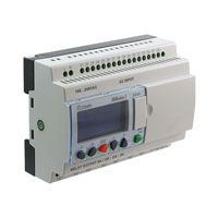 Modular PLC, 16 Digital In, 10 Relay Out, 240VAC, LCD, IP40/IP20