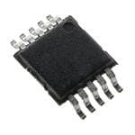 1024-Pos Digital Potentiometer, 100kR, 1% Tol, SPI, 300kHz BW, MSOP